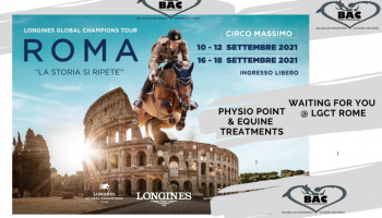 Al Global di Roma Physio Point e trattamenti per i cavalli BAC Technology