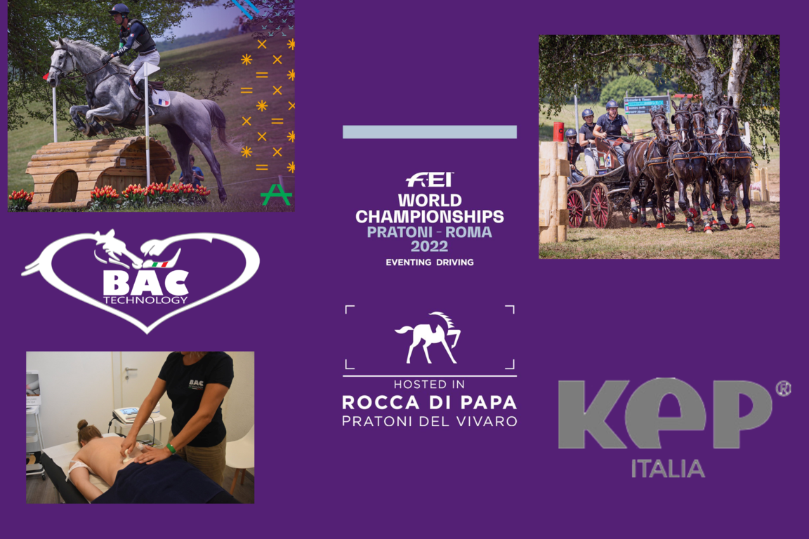 SICUREZZA, CURA E BENESSERE: Bac Technology con KEP Italia ai FEI World Championships Eventing & Driving
